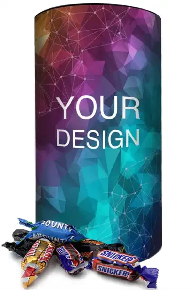 Chokolade med logo - Paprør