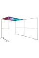 Display SEG Modular Roof 100x200 cm uden tryk