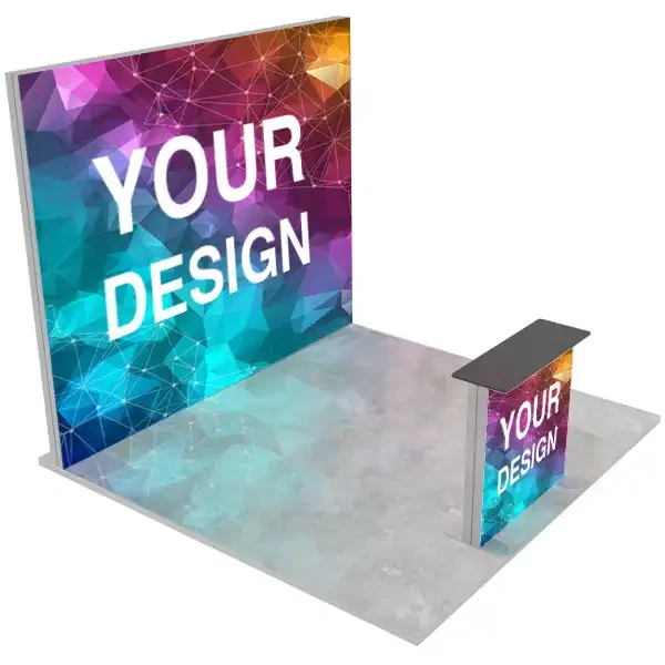 Messestand LED Lightbox Build