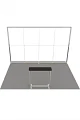 Messestand 4x3 m. LED Lightbox Build