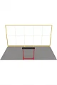 Messestand 5x3 m. LED Lightbox Build