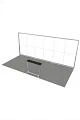 Messestand 6x3 m. LED Lightbox Build A