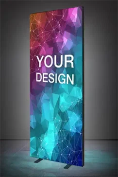 Display LED Lightbox Connect Black 100x250 cm