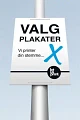 Valgplakat - bikube plade