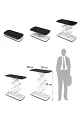 Messedisk Automatic med LED