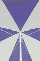 Parasol med logo - 8 paneler