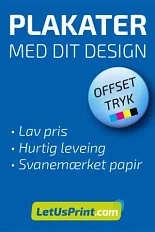 Plakater i offset tryk - til de måske bedste priser 