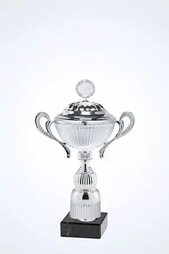 Pokal Chicago i Sølv - 41 cm høj pokal
