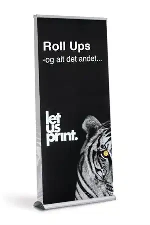 Roll-Up Basic dobbeltsidet 85 x 200 cm.