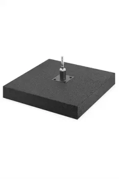 Flisefod Gummi - 19 kg til beachflag