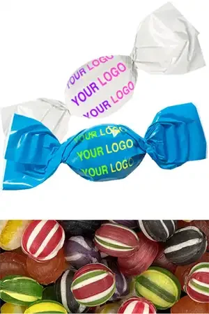 Bolsjer med logo - Twist