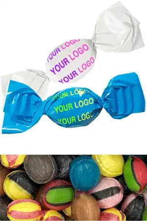 Bolsjer med logo - Twist