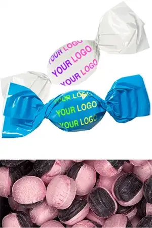 Bolsjer med logo - Twist