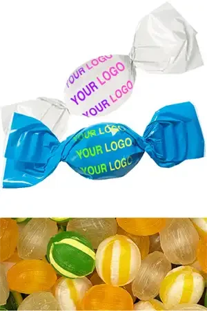 Bolsjer med logo - Twist