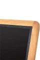 Digital A-Board Element med 43" Samsung-skærm – Egetræ