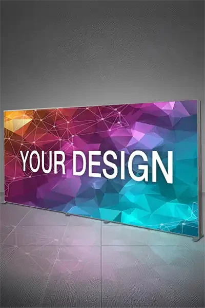 Display LED Lightbox Build - 500x250 cm