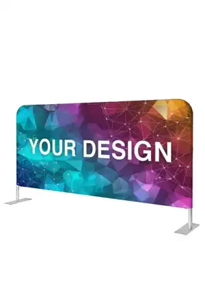 Messevæg - Display Zipper Straight 206x107cm