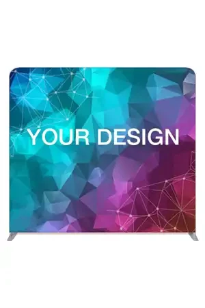 Messevæg - Display Zipper Straight