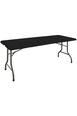 Klapbord - 180 x 75 cm Sort