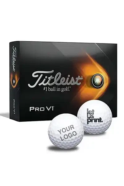 Golfbold med logo - Titleist Pro V1