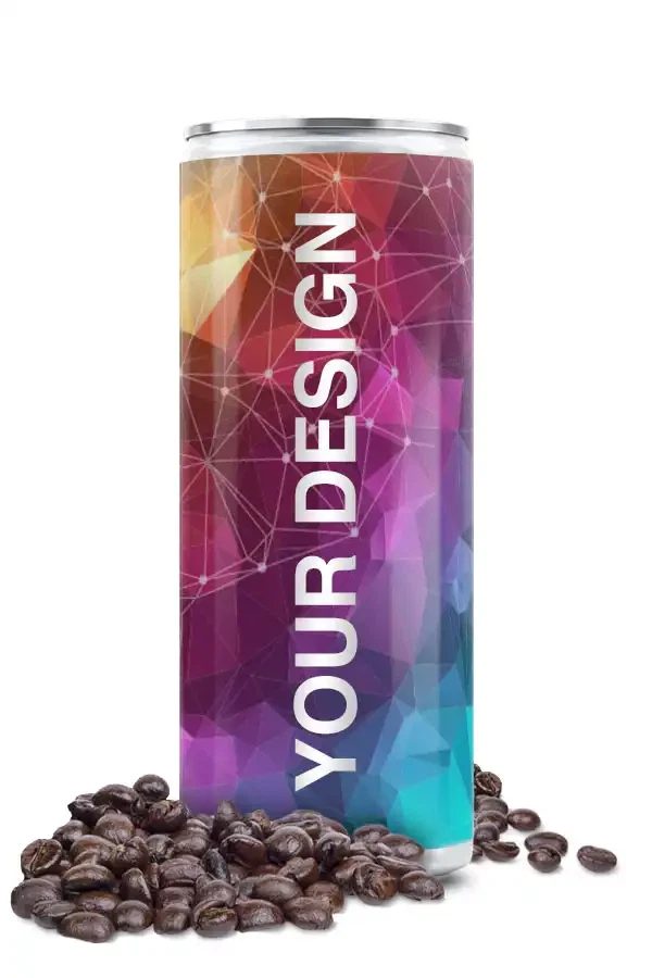 Iskaffe med logo - 250ml