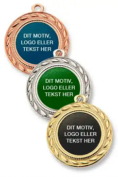 Medalje med eget motiv