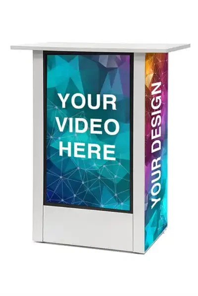 Disk med 32" Samsung skærm