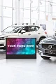 Disk med 55" Samsung skærm