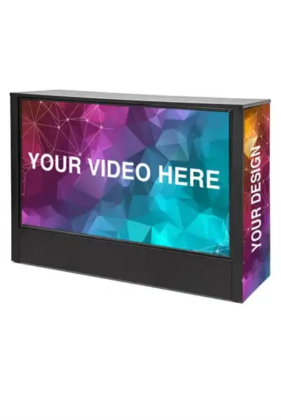 Disk med 55" Samsung skærm