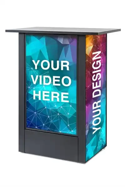 Disk med 32" Samsung skærm