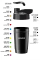 Shaker med logo - 400 ml