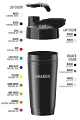 Shaker med logo - 700 ml