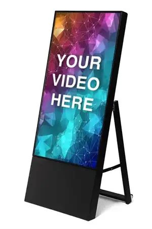 Smart Line A-Board – 43″ Samsung Skærm – Sort