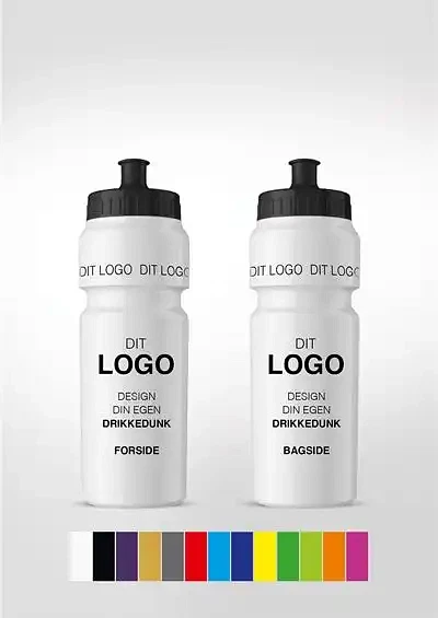 Drikkedunk med logo 750 ml