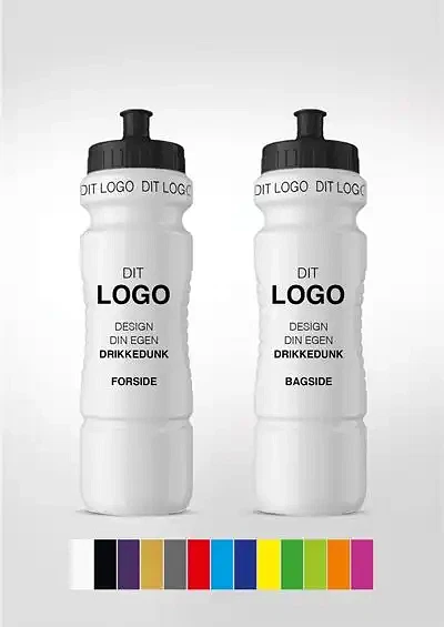 Drikkedunk med logo 900 ml