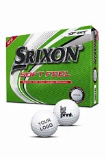 Golfbold med logo - Srixon Soft Feel