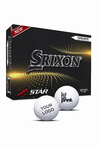 Golfbold med logo - Srixon Z-Star