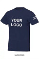 T-shirt med logo Herre - premium