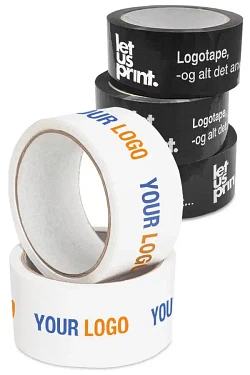 Logo tape - få firma logo på dit pakketape