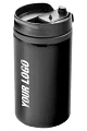 Termokrus med tryk - Rustfri stål 250 ml