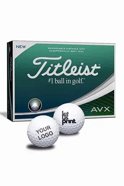 Golfbold med logo - Titleist AVX