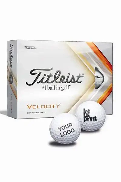 Golfbold med logo - Titleist Velocity