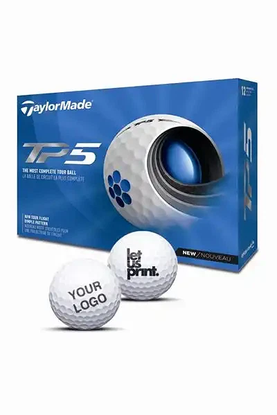 Golfbold med logo - TaylorMade TP5