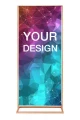 Wood Display 85 x 200 cm.