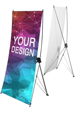 X-Banner Display Standard 120x210 cm.